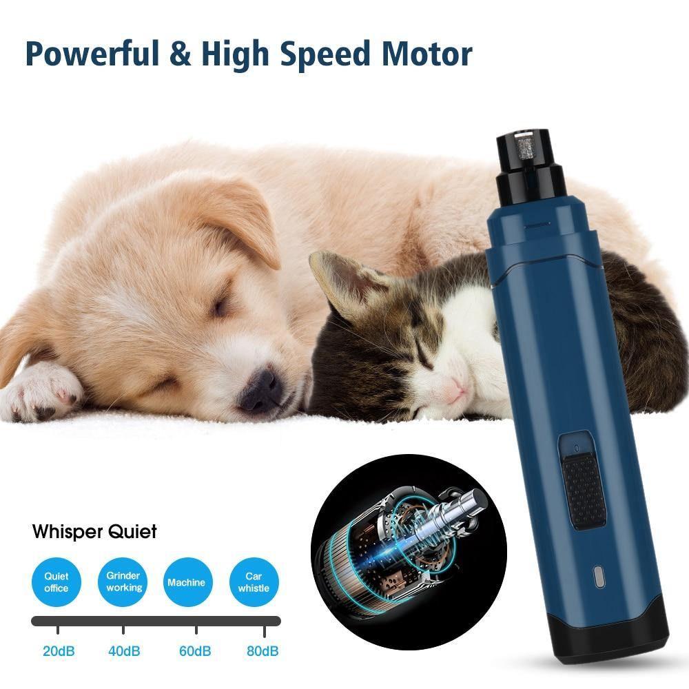 Nail Buddy™ Electric Pet Nail Grinder Painless Trimmer - HighPaw
