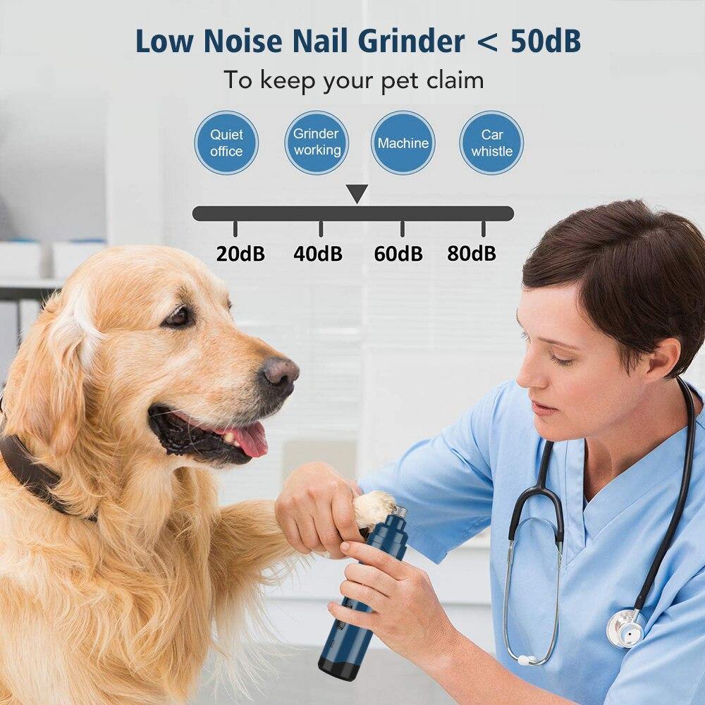 Nail Buddy™ Electric Pet Nail Grinder Painless Trimmer - HighPaw